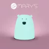 Mary's Kis Maci éjjeli lámpa LED RGBW 10cm - Kék