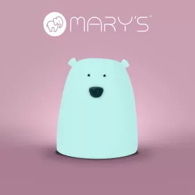 Mary's Kis Maci éjjeli lámpa LED RGBW 10cm - Kék