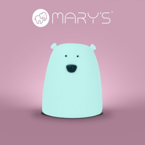 Mary's Kis Maci éjjeli lámpa LED RGBW 10cm - Kék