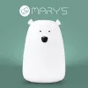 Mary's Kis Maci éjjeli lámpa LED RGBW 10cm - Fehér
