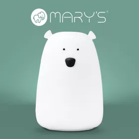 Mary's Kis Maci éjjeli lámpa LED RGBW 10cm - Fehér