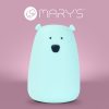 Mary's Nagy Maci éjjeli lámpa LED RGBW 16cm - Kék
