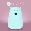 Mary's Nagy Maci éjjeli lámpa LED RGBW 16cm - Kék