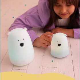 Mary's Nagy Maci éjjeli lámpa LED RGBW 16cm - Kék