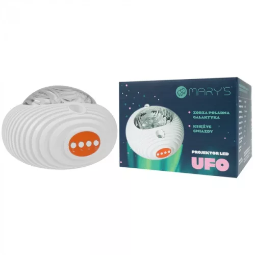 Mary's RGB UFO Galaxis projektor lámpa távirányítóval