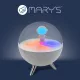 Mary's MOON RGB színes éjszakai lámpa gyerekszobába 19cm