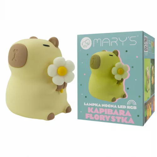 Mary's Capybara Florist RGBW LED éjjeli lámpa 11cm