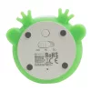 Ecolight vidám zöld béka formájú, puha szilikon akkumulátoros LED éjszakai lámpa