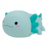 Kék axolotl formájú, puha szilikon akkumulátoros LED éjszakai lámpa