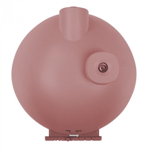 MARY'S rózsaszín gomba alakú ultrahangos párásító és LED éjszakai fény, ami hűvös párát fúj