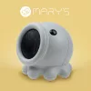 Szürke, polip formájú MARY'S mini hősugárzó gyerekszobai használatra