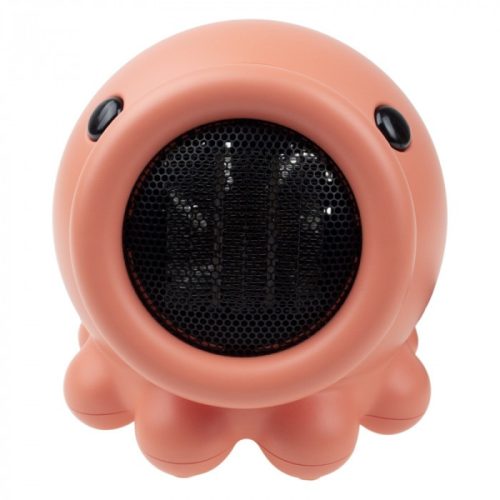 Rózsaszín, polip formájú MARY'S mini hősugárzó gyerekszobai használatra.