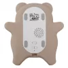EcoLight horkoló és lélegző szilikon maci éjszakai lámpa alvássegítő funkcióval