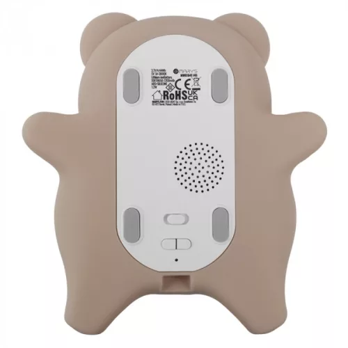 EcoLight horkoló és lélegző szilikon maci éjszakai lámpa alvássegítő funkcióval