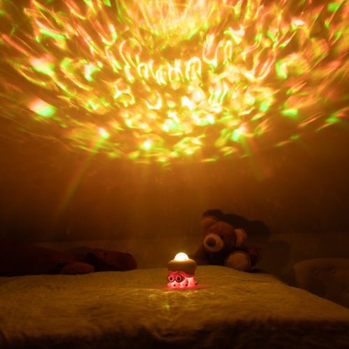 Cuki polip formájú Ecolight RGB hangulatfény projektor és Bluetooth hangszóró