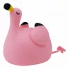 Rózsaszín flamingó formájú elemes LED éjszakai lámpa gyerekszobába
