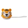 Narancssárga tigris formájú hordozható baba éjjeli lámpa fehérzaj generátorral és akasztózsinórral
