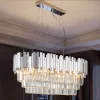 NEDES N2212 PLAZA extra nagy 60 cm-es kerek kristály függőlámpa állítható magassággal és fényes ezüst vázzal