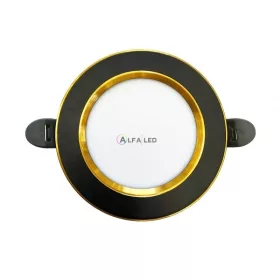   Beépíthető spot LED lámpa 7,5W 490lm természetes fehér-Fekete/arany