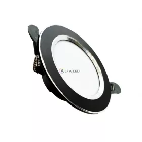   Beépíthető spot LED lámpa 7,5W 490lm természetes fehér-Fekete/ezüst