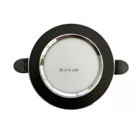  Beépíthető spot LED lámpa 7,5W 490lm természetes fehér-Fekete/ezüst