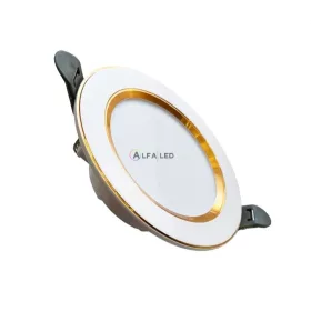   Beépíthető spot LED lámpa 7,5W 490lm természetes fehér-Fehér/arany