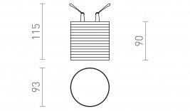 MARENGA mennyezeti spot LED lámpa 6W 3000K RR4 90