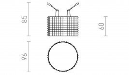 MARENGA mennyezeti spot LED lámpa 6W 3000K RG3 60