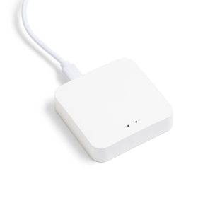 WAVE és VEGA rendszerekhez való apró, fehér színű TUYA okos kapu (Gate) vezérlő modul