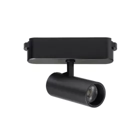 LOKI 8 fekete, henger alakú irányítható LED spotlámpa WAVE textilszalagos rendszerhez, 6w
