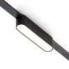 Fekete színű OXONIA 11 okos LED vonalvilágító WAVE rendszerhez állítható (CCT) színhőmérséklettel