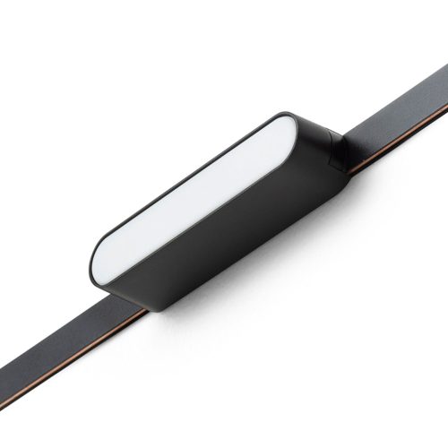 Fekete színű OXONIA 11 okos LED vonalvilágító WAVE rendszerhez állítható (CCT) színhőmérséklettel