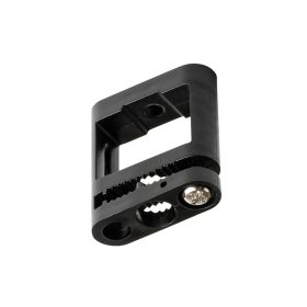 WAVE textilszalagos rendszerhez való fekete színű mechanikus rögzítő és alátámasztó elem