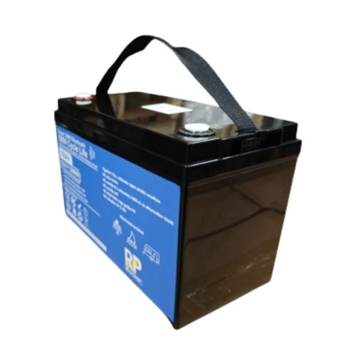 RealPower lítium vas foszfát akkumulátor (LiFePo4) 12V 100Ah, Bluetooth