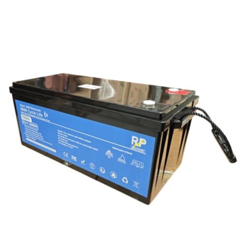 RealPower lítium vas foszfát akkumulátor (LiFePo4) 25,2V 100Ah, Bluetooth