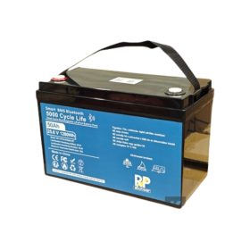   RealPower lítium vas foszfát akkumulátor (LiFePo4) 25,2V 50Ah, Bluetooth