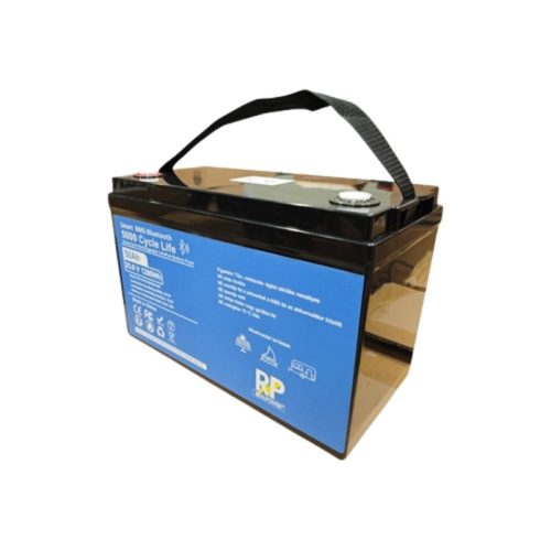 RealPower lítium vas foszfát akkumulátor (LiFePo4) 25,2V 50Ah, Bluetooth