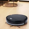 HOME ROBOT RV400 fekete intelligens giroszkópos robotporszívó és felmosó távirányítóval