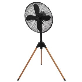   Álló fém ventilátor 60W 45cm lapátátmérő, 4 lapát, 3 fokozat, oszcillálás, állítható magasság és dőlésszög