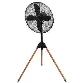   Álló fém ventilátor 60W 45cm lapátátmérő, 4 lapát, 3 fokozat, oszcillálás, állítható magasság és dőlésszög