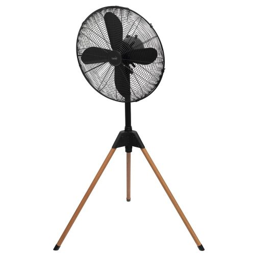 Álló fém ventilátor 60W 45cm lapátátmérő, 4 lapát, 3 fokozat, oszcillálás, állítható magasság és dőlésszög