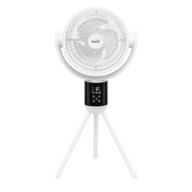   Állványos ventilátor 50W 18cm lapátátmérő, 12 fokozat, 3 üzemmód, 3 dőlésszög, kapcsolható oszcillálás, időzítő