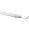 LIMEA Por-és Páramentes LED Armatúra 120cm 40W 4000K 5000 lm IP65 - 2 méter kábellel és dugvillával