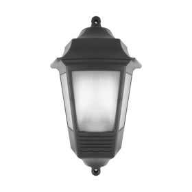 BEGONYA4 kültéri falikar lámpa E27 foglalat Fekete