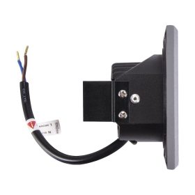   LED lépcsővilágítás, négyzet, süllyesztett, természetes fényű, IP54, 75lm, szürke