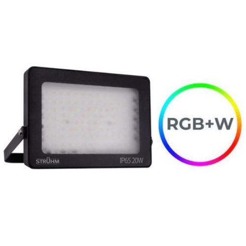 RGBW LED reflektor, 20W, IP65-Strühm