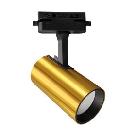   LUTER dizájn sínes lámpatest GU10 foglalattal arany/fekete