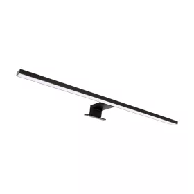 Roxana fekete tükörvilágítás 60cm 5W IP44 természetes fehér - Strühm