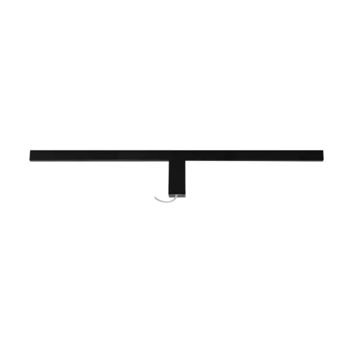 Roxana fekete tükörvilágítás 60cm 5W IP44 természetes fehér - Strühm