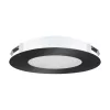 Strühm 1.9W beépíthető vízálló üvegkeretes mini LED panel 230V természetes fehér, Fekete keret